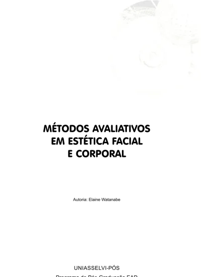 Classificação E Avaliação Do Fibroedema Geloide