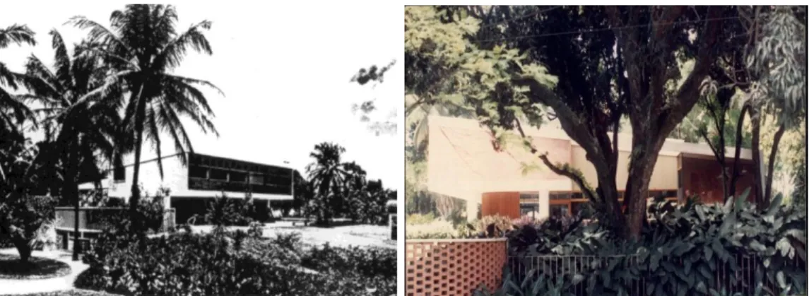 Fig. 07 e 08: Residência Cassiano Ribeiro Coutinho (1955). 