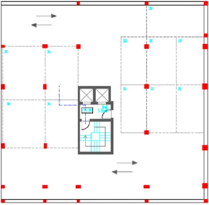 Figura 2.7 - Planta do piso -3 e piso -2 