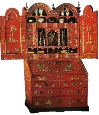 Figura 13: Papeleira com alçado móvel, Coleção particular, José da Cunha Teixeira, herdeiros, Barcelos          A
