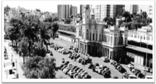 Figura 4.6 -  Praça da Estação, década de 50 