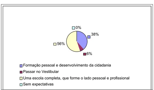 Gráfico 19 – Objetivos que o Colégio Mais Valoriza 