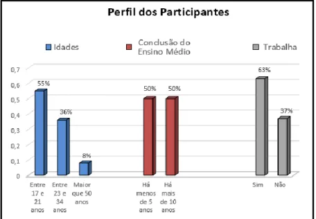 Figura 5.1 – Perfil dos participantes do estudo 