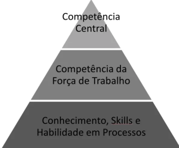 Figura 6  –  Abstração das Hierarquias das competências 