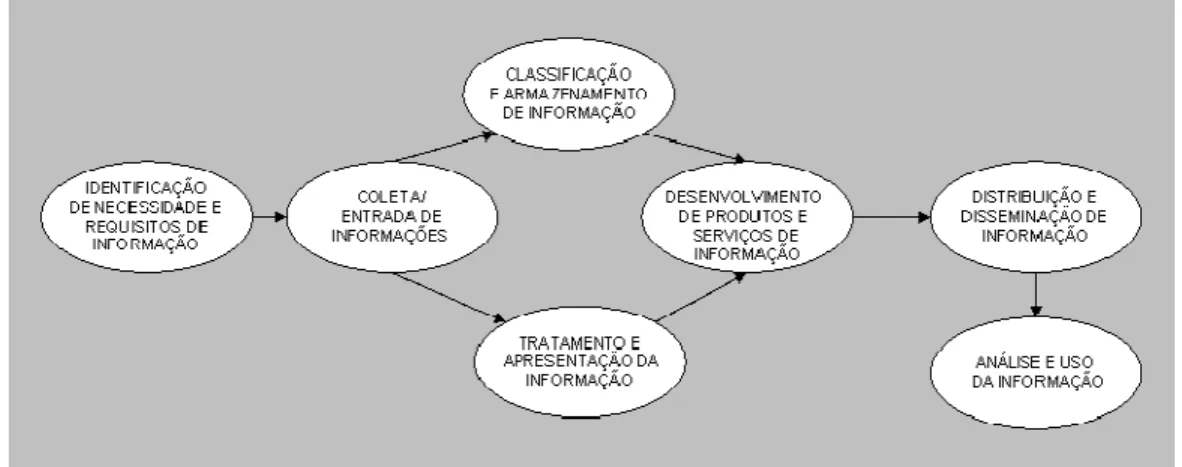 Figura 2 - Processo de gerenciamento de informação 
