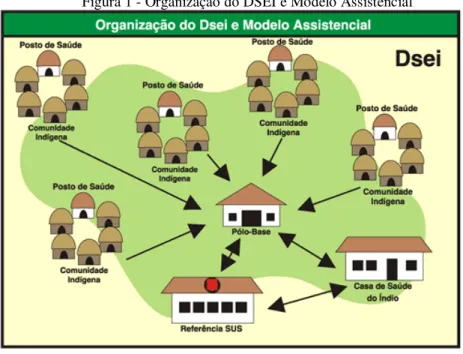 Figura 1 - Organização do DSEI e Modelo Assistencial 