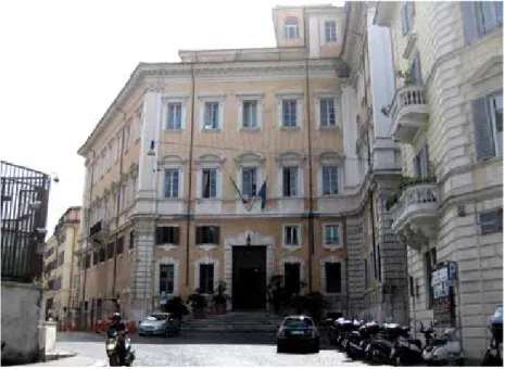 Fig. 1 – Palazzo Cimarra, Via Panisperna, Roma. Fotografia da autora.