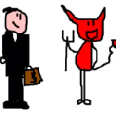 Figura 3 - Imagem ilustrativa do modelo de debate – Advogado do diabo