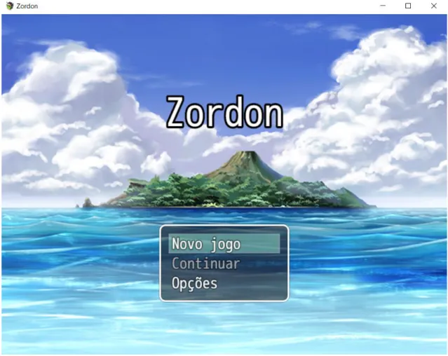 Figura 1 - Jogo Zordon 