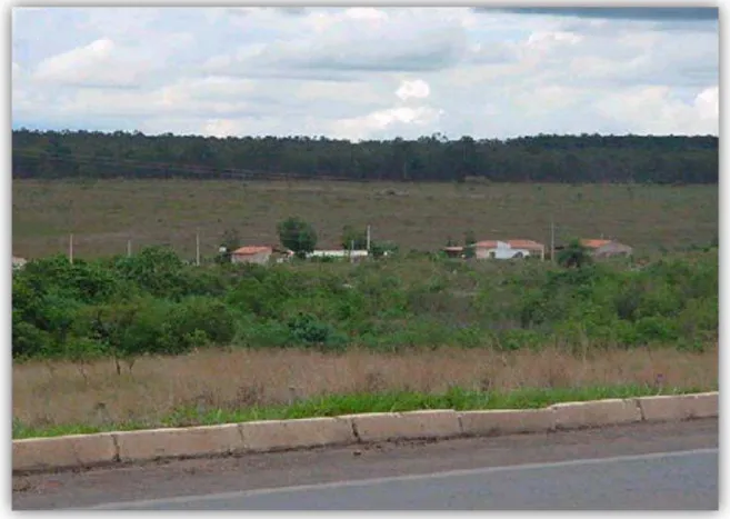 Figura 1: Parcelamento irregular do solo para fins urbanos na Bacia Hidrográfica do  Rio Descoberto (MACEDO, 2004)