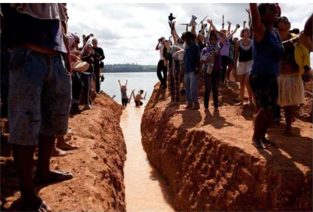 Foto 1 - Movimento “Deixe o rio Xingu correr livre” 