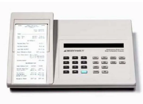 Figura 6: Aparelho de Bioimpedância Tetrapolar Biodynamics Model 310  Fonte: www.tbw.com.br/tx_showdetalhes.asp?ID=157 