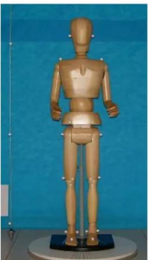 Figura : Manequim articulado (Human Artist Model® - Drawing manequin).