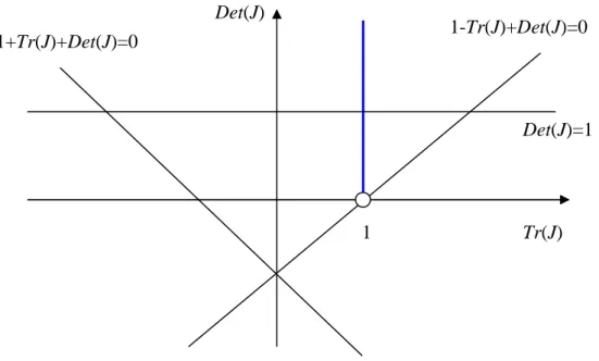 Figure 1 – Local dynamics in the model without optimization (n=1). 