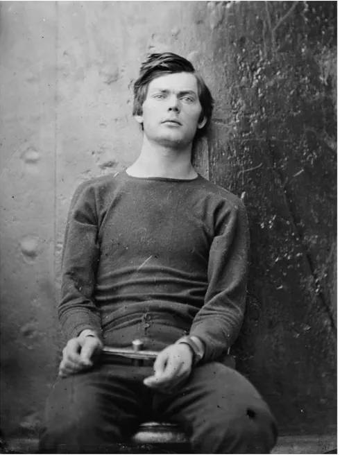 Figura 1: Lewis Payne, condenado à morte, em foto de Alexander Gardner, 1865. 