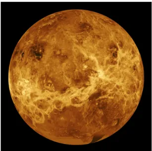 Figure 1.15: Venus’s surface obtained through radar data from the Magellan Orbiter in 1992