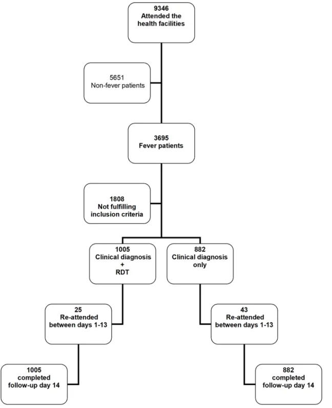 Figure 1. Flow of patients through the trial.