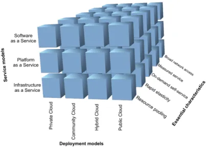Figure 2.1: Cloud computing composition options