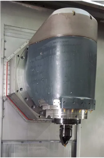 Fig. 2. Initiative measurement mock-up designed and manufactured in our workshop and the Radar module on the surrounding area