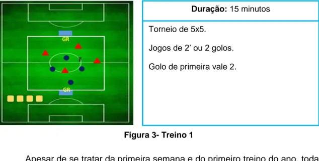 Figura 3- Treino 1 