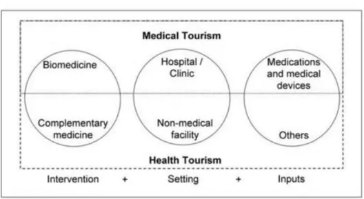 Figura 1: Conceptualização do turismo médico 