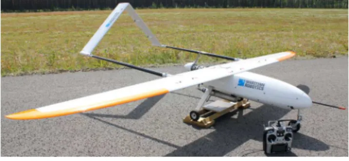 Figure 7: Maritime Robotics’ Penguin B from UAV Factory that was used during the experiments.
