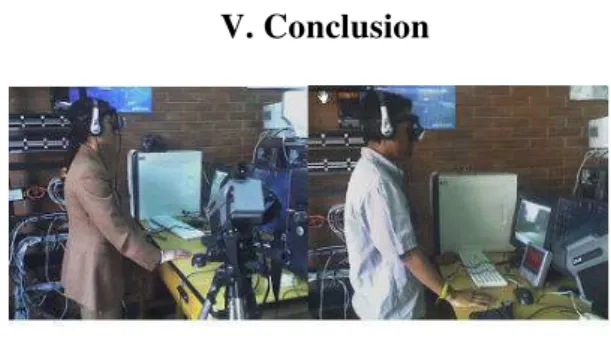 Figure 5. Virtual reality center for the  research. 