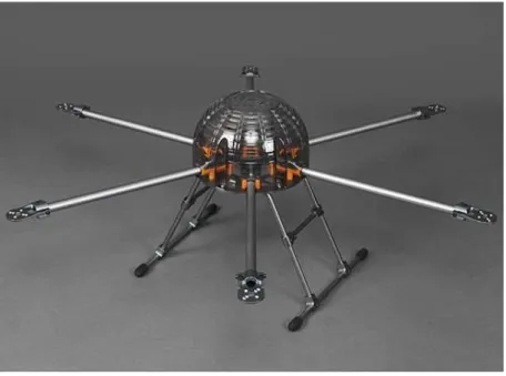 Figura 7 - Frame HexaCopter 