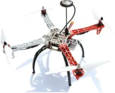 Figura 11 - VANT com GPS externo 