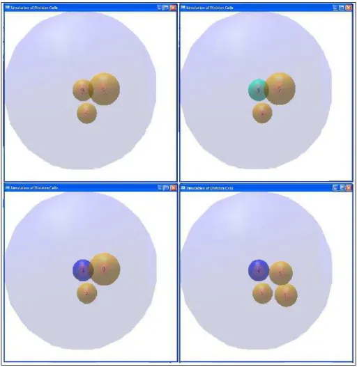Figure 4: Visualisation of virus attack