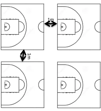 Figura 9 – Disposição dos campos 2 street basket 