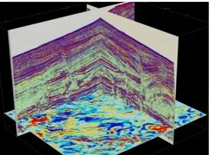 Fig. 4 – Secção sísmica 3D ( http://www.ntt.eng.br/pt/ ).
