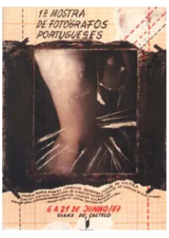 Fig. 8 – Capa do catálogo da  1ª Mostra de Fotógrafos  Portugueses, 1987 