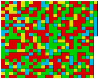 Figure  2.3.5  shows  how  the  four-color  map  for  the  first  A-domain  structurally  characterized (pdb 1AMU) is built up