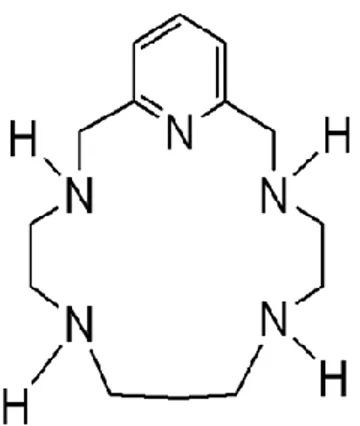 Figura 2. Macrociclo [15]pyN 5 .  