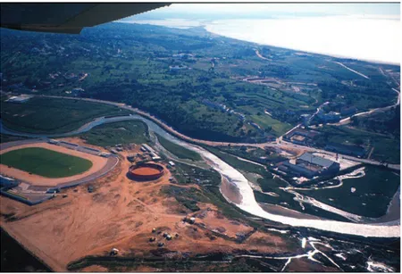Figura 2. Vista aérea de Monte Molião  (foto de Rui Parreira).