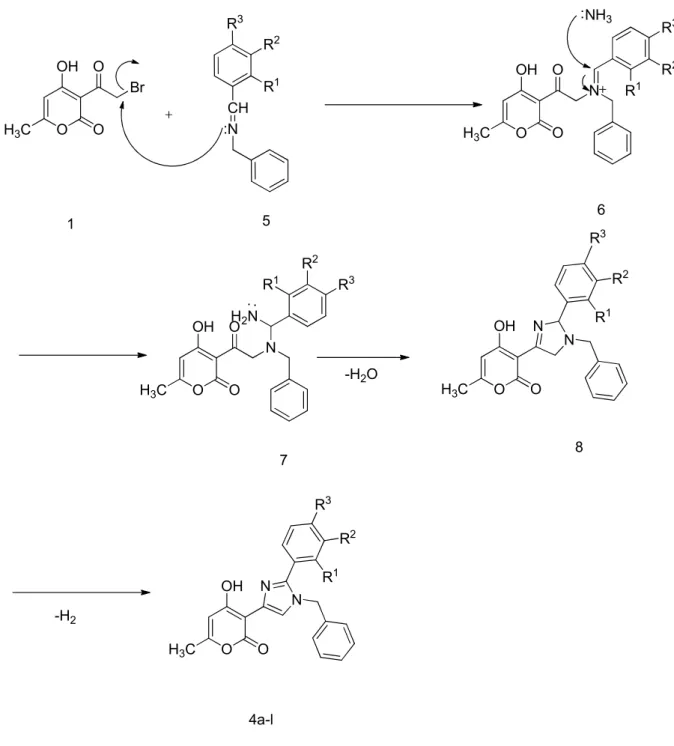 Figure 2.  Proposed reaction mechanism 