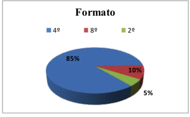 Gráfico 17 – Formato de edição 