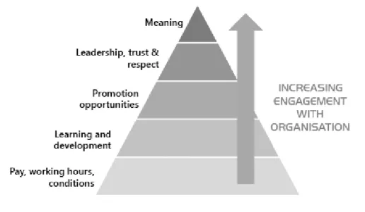 Figure 3.  Penna’s (2007) Hierarchical Model Source: Bhatla (2011) 