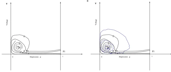 Figure 1. Schematic Representation of the Phase Space (l,V)