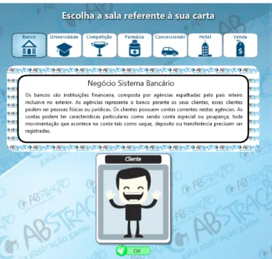 Figura 2 - Ambiente de Escolha da Sala.
