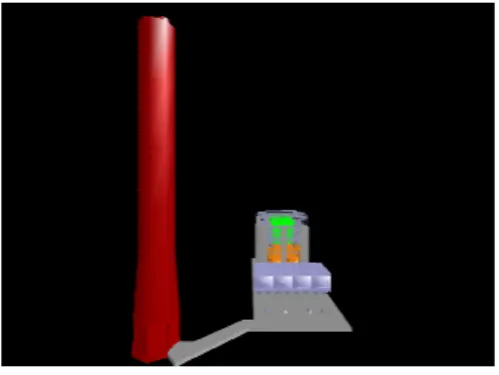 Fig. 5.  The speedup of the parallel rendering n triangles on  p processors 