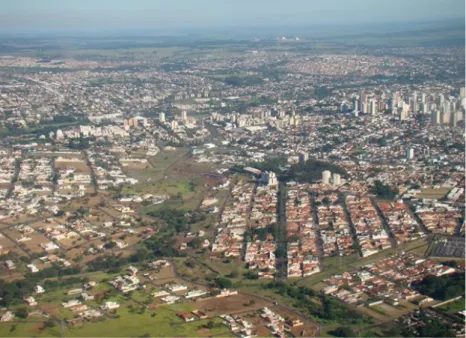 Figura 1: Vista parcial de Uberlândia a partir do Setor Sul – 2017 Fonte: &lt;www.panoramio.com/user/lucasrodrigues&gt;.