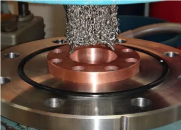 Figure 5: Details of the modification made on the CCTM VAR furnace. 
