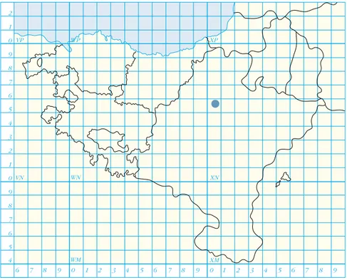 Figura 1.- Localización geográfica del Robledal de Orgi.