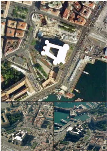 Figure 14: Piazza Municipio, virtual simulation of the project by  Alvaro Siza 
