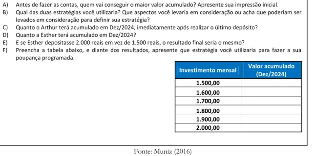 Figura 2: Tarefa 14 – O dilema dos irmãos . 