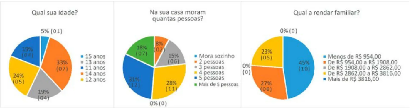 Figura 4: Resultados da seção I: Perfil sócio-econômico 