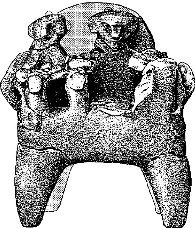 Figura 5: Casal sentado no trono.