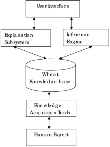 Figure 3: System structure of Wheat Expert System. 